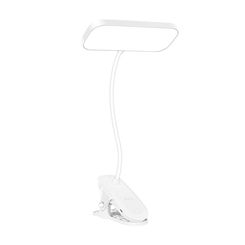 Cross-border Study Clip-on Desk Lamp Bedside Lamp Bedroom Dormitory Rechargeable Eye Protection led Reading Lamp Student Gift