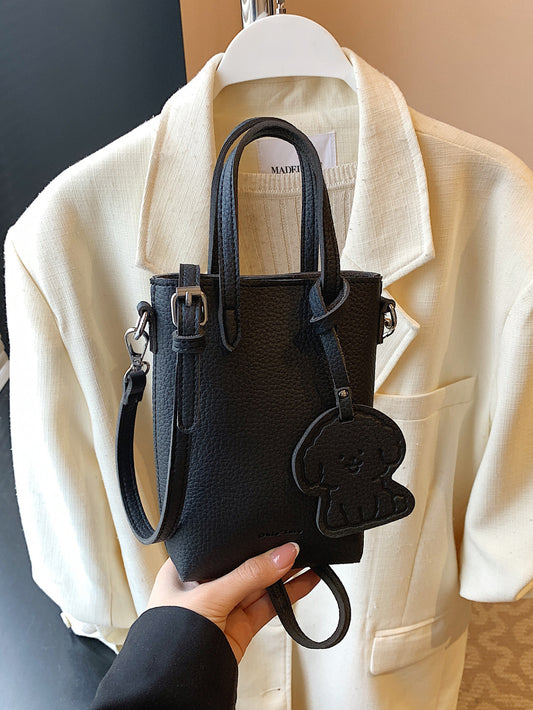 Women's Bag Single Shoulder Crossbody Bag Versatile Handbag New Simple Style Basket Fashionable Spring2025Fashion