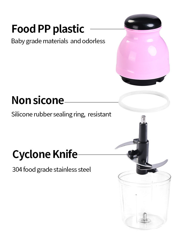 Supply Cross-Border Foreign Trade Hot-Selling Small Household Baby Food Processor Kitchen Baby Small Capacity Puree Blender