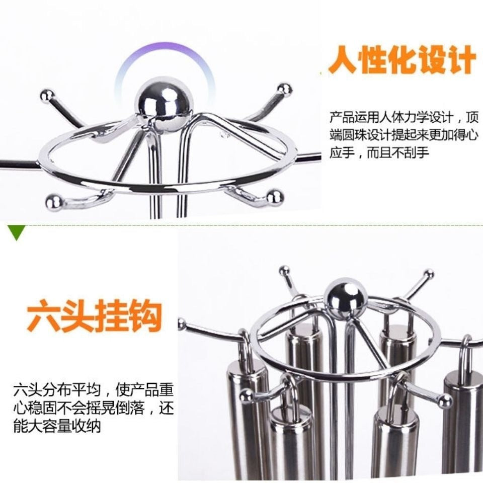 Kitchen Storage Rack Utensil Holder Spatula Spoon Hanging Rack Pot Spatula Holder Soup Spoon Spatula Draining Rack Household Hook Rack Floor-standing