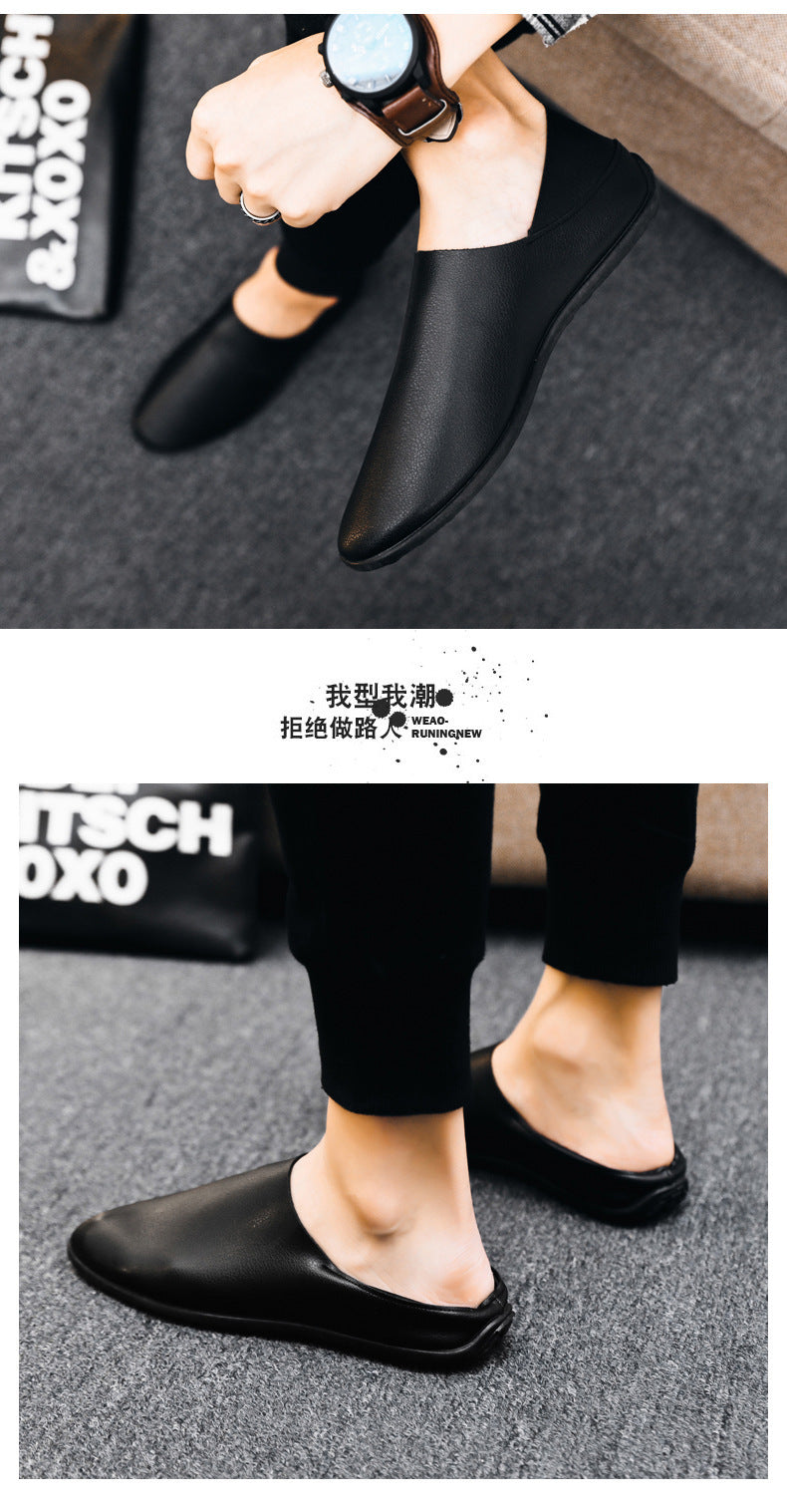 New Fashion Casual Sports Shoes Autumn Breathable Thick Sole Comfortable Casual Men's Shoes Men's Single Shoes Four Seasons Style
