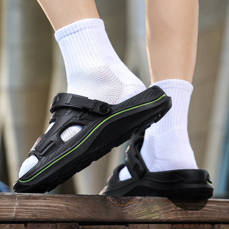 Men's Summer Sandals2025New Outdoor Wear Comfortable Men's Anti-Slip Driving and Beach Sandals