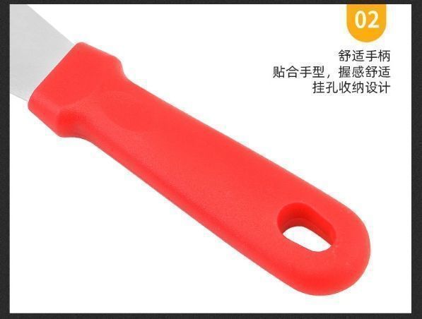 Kitchen Scraper Cleaning Spatula Stainless Steel Range Hood Vortex Scraper Ice Scraper Refrigerator Defrosting Household Cleaning Tool