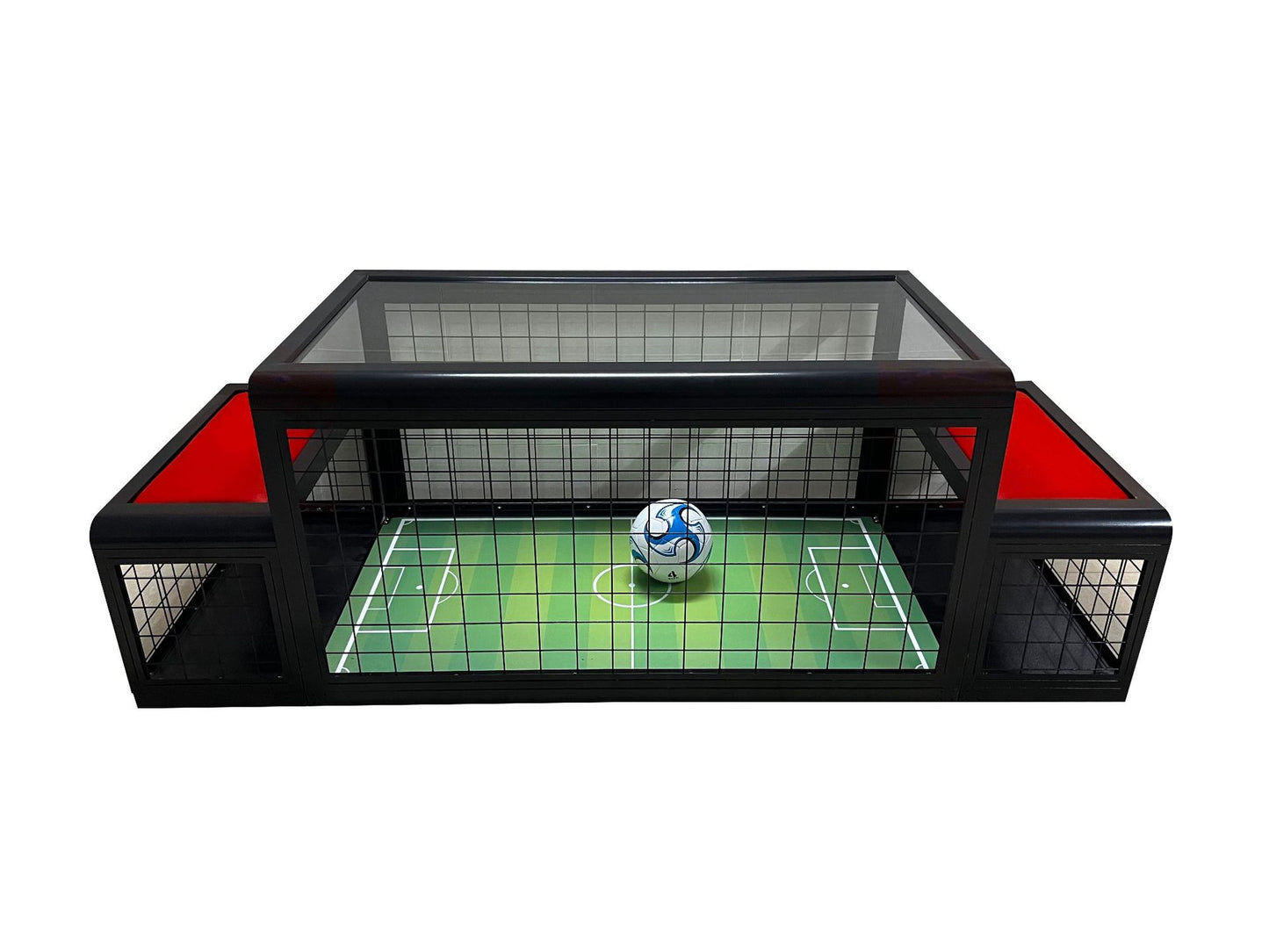 Double Under-Desk Soccer Machine Sports Game Equipment Real-Player Interactive Warm-Up Activity Props Under-Desk Soccer