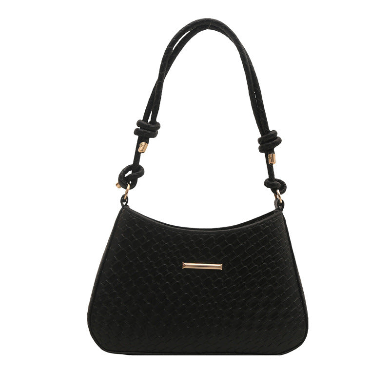 New Commuting Solid Color Underarm Bag Crossbody Bag Simple Fashion Single Shoulder Bag2025Spring Elegant Women's Handbag