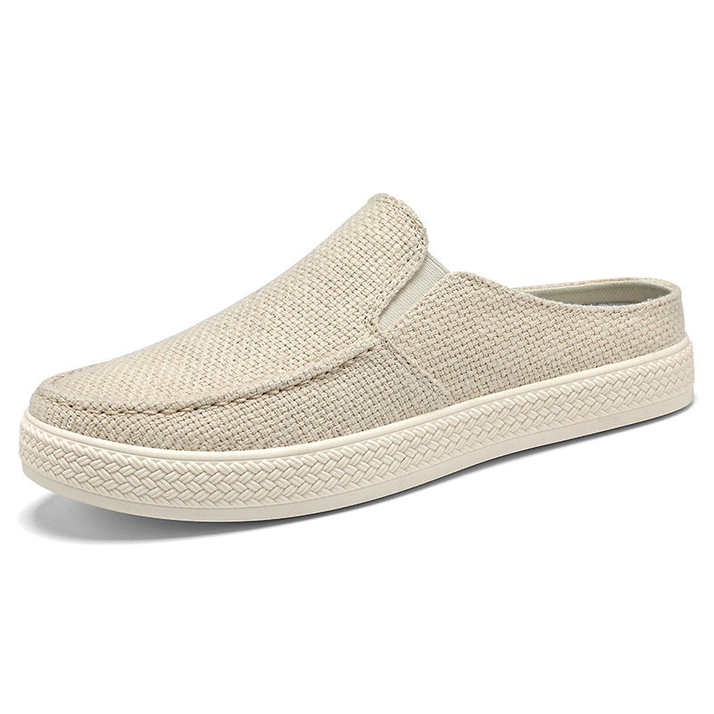 Men's Summer Breathable Casual Slip-On Shoes Comfortable Dad Shoes Outdoor Slippers Home Trendy Men's Shoes