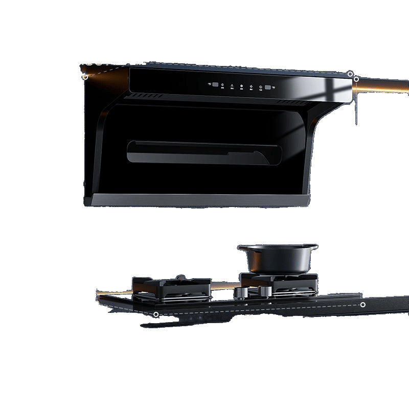 【Popular】The boss's reputation A5508Range Hood7Double Suction Household Kitchen with Top and Side Suction25Cube Suction Power