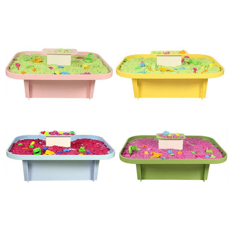 Space Sand Table Playground Sand Table Building Block Table Commercial Children's Educational Park Equipment Handmade Toy Experience Table