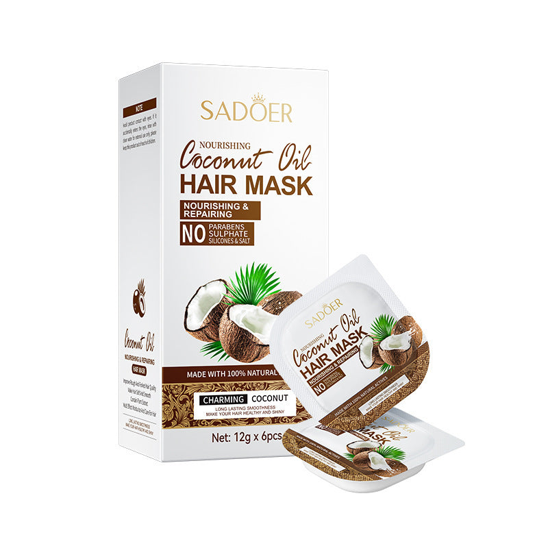 Full English Coconut Oil Body Care Set SADOER Smooth, Soft, Moisturizing, Clean Cross-Border Wholesale