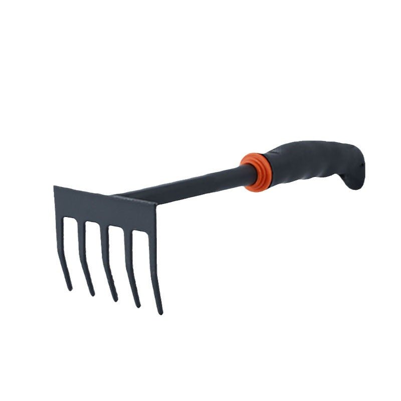 Gardening Shovel Large Flower Planting Shovel Soil Tool Household Vegetable Planting Succulent Planting Iron Shovel Iron Hoe Hoe Soil Turning Set