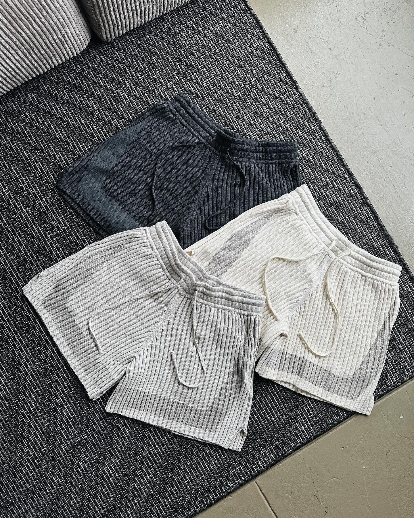European and American Cross-Border Summer New Style Personalized Digital Print Loose Vertical Striped Top T T-shirt and Shorts Two-Piece Set