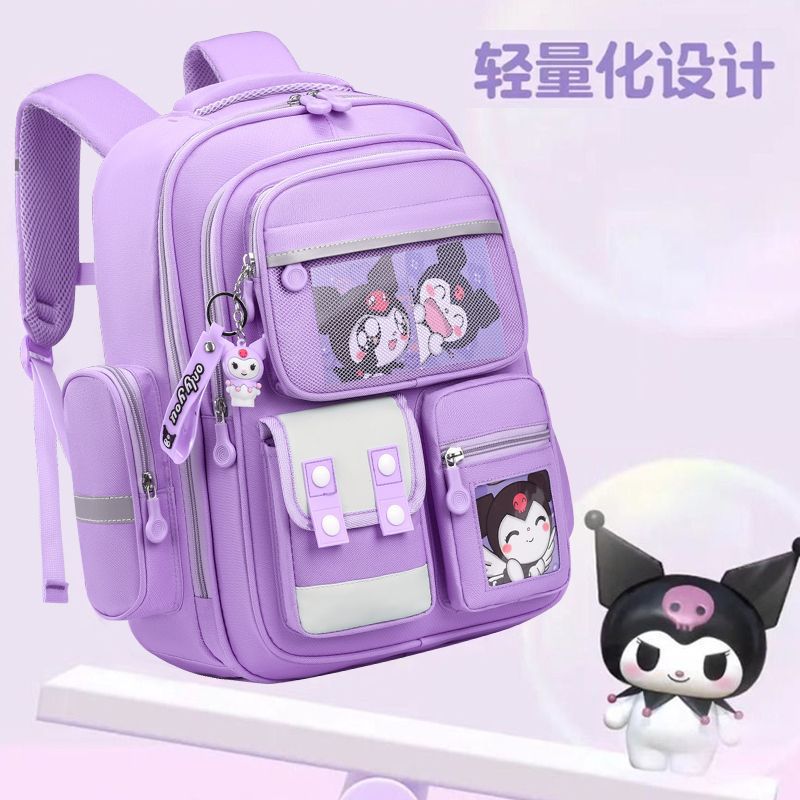 Schoolbag for Elementary School Girls, Spine Protection, Grades 1-6, Cute Large Capacity, Lightweight Children's Backpack http://detail.1688.com/offer/957363191260.html
