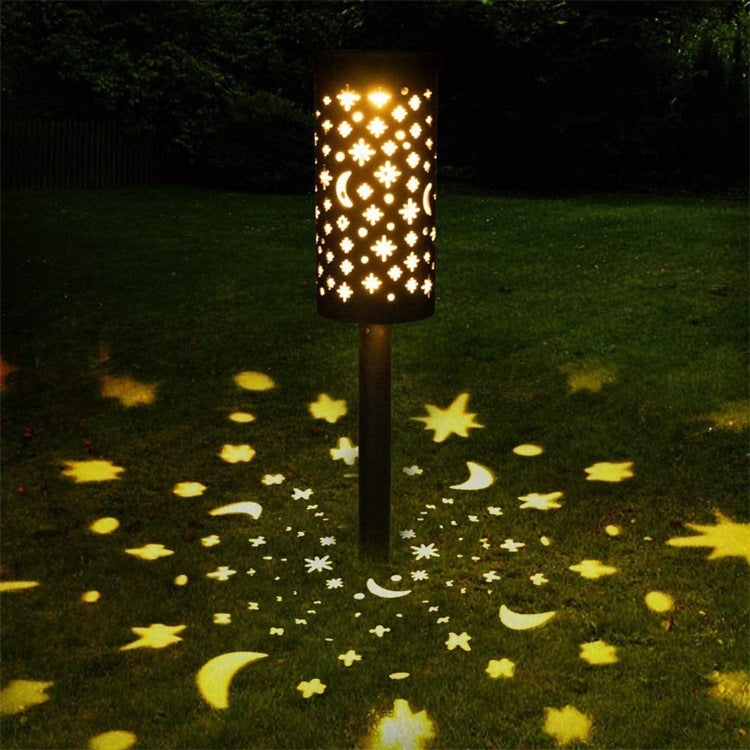 Cross-border hot Solar Light Pineapple Iron Lantern led Copper Wire Light String Outdoor Waterproof Garden Decoration Hanging Lamp