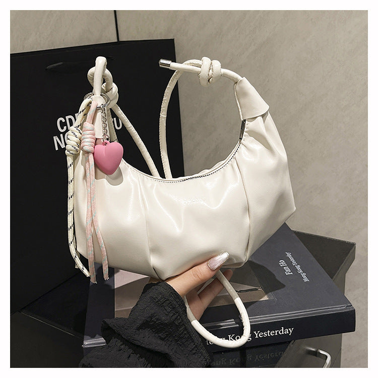 High-end Underarm Bag for Women2025New Trendy Fashion Versatile Casual Single Shoulder Bag Crossbody Dumpling Bag