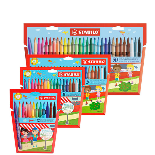 Germany stabilo Sipile Power Music280 Washable Watercolor Pens12/18/24/30Color Painting Set