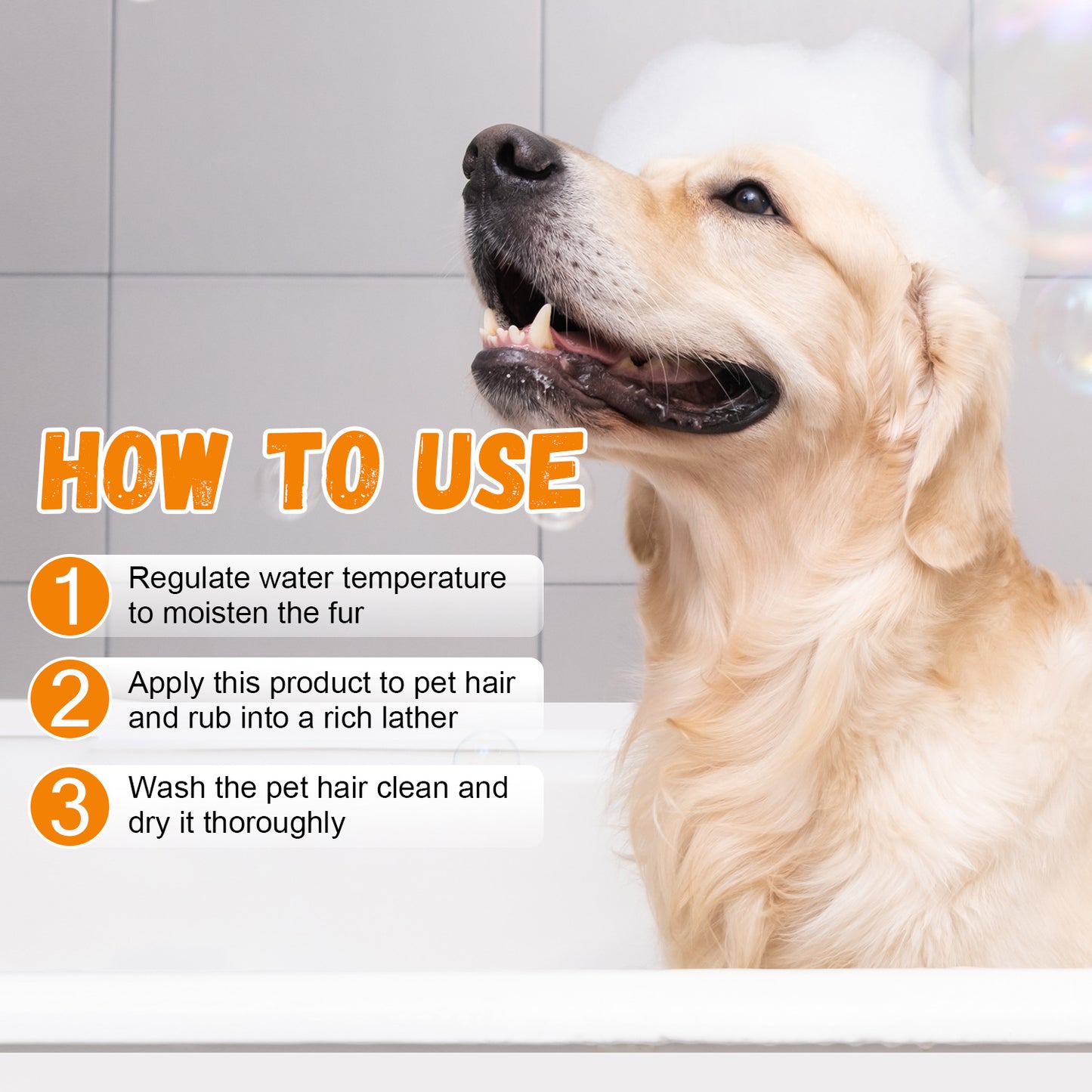 Cross-Border Pet Cleaning Soap Deep Cleansing and Moisturizing Nurture Healthy Skin