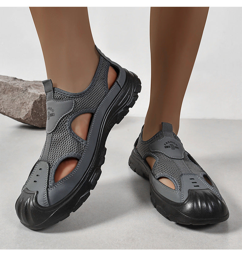 Men's Sandals2025New Cross-Border Snorkeling Shoes Beach Shoes Outdoor Hiking Shoes Outdoor Wading Stream Shoes