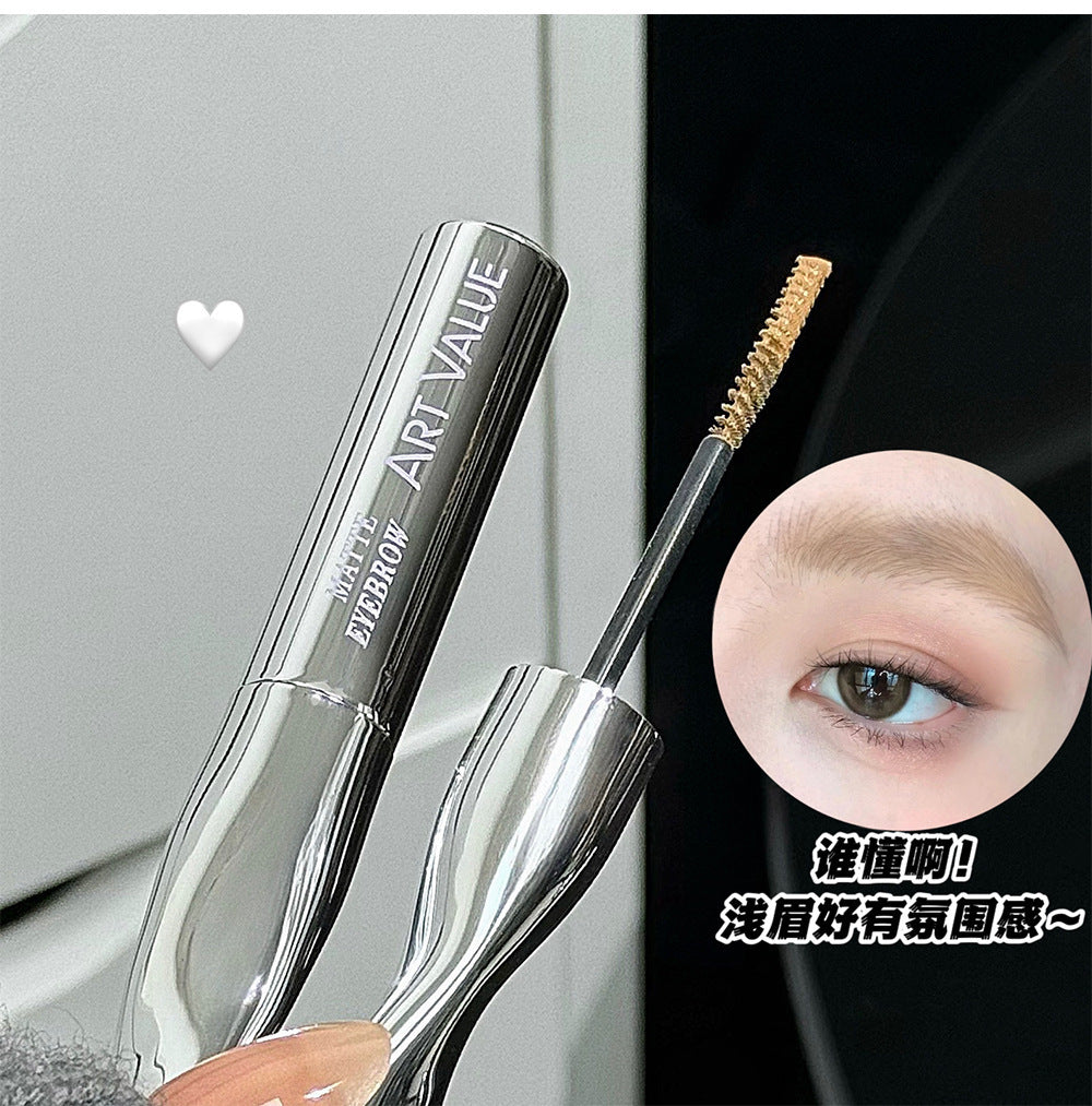 Art Value Light Mist Long-lasting Eyebrow Dye Korean Style Light Brown Matte Eyebrow Cream for a Natural Look with Distinct Hair Lines829