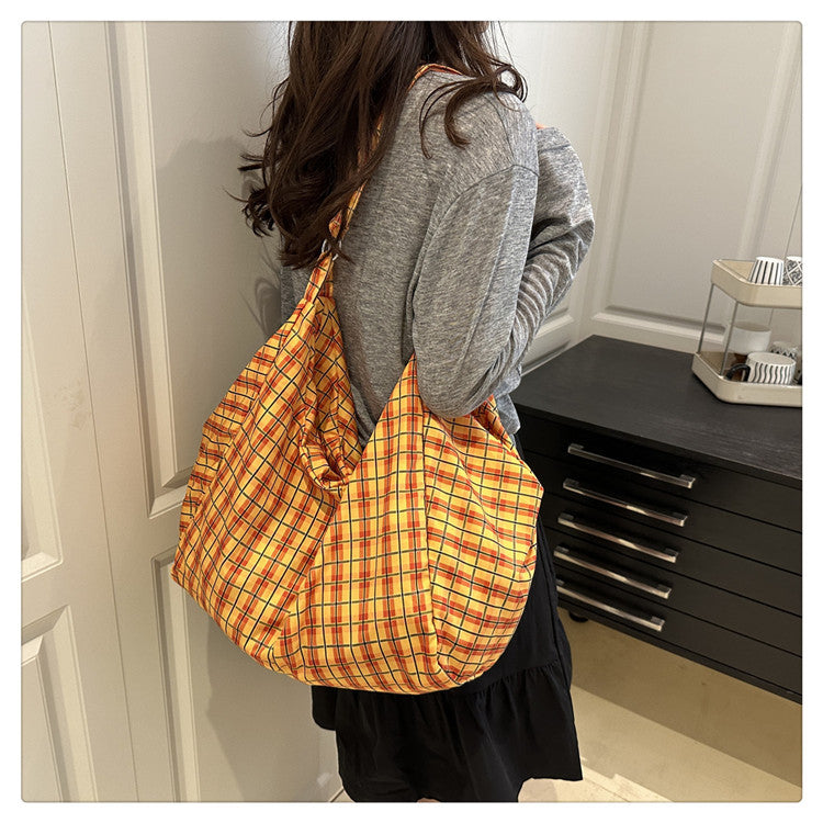 Japanese and Korean Leopard Print ins New Style Single Shoulder Bag Casual Women Versatile Commuting Work Tote Bag Large Capacity Crossbody Bag