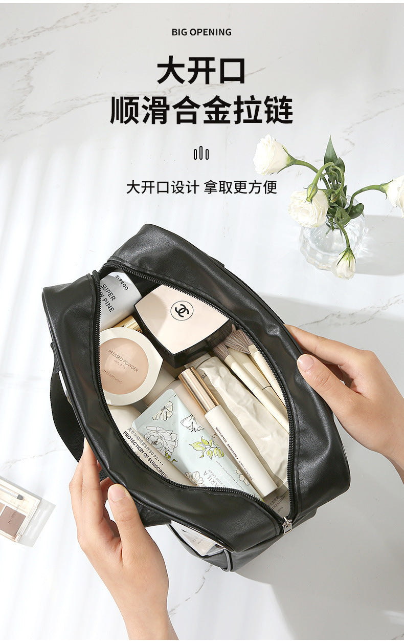Transparent Cosmetic Bag New Large Capacity Waterproof Visual Portable Women's Travel Toiletry Bag Cosmetic Storage Bag