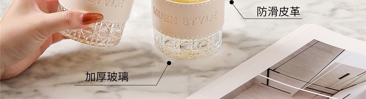 New Cup Set for Home Living Room Tea Cups Cream Style Housewarming Cups High-End Feel