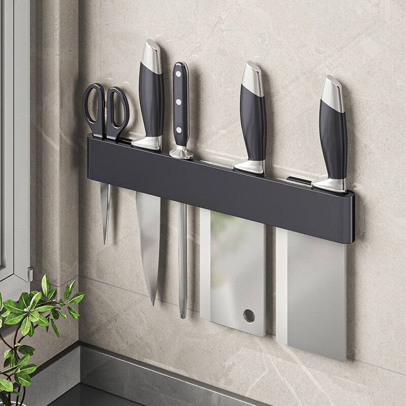 Manufacturer supplies multifunctional kitchen storage rack Knife Rest Wall-Mounted Simple Knife Holder Storage for Kitchen Knives