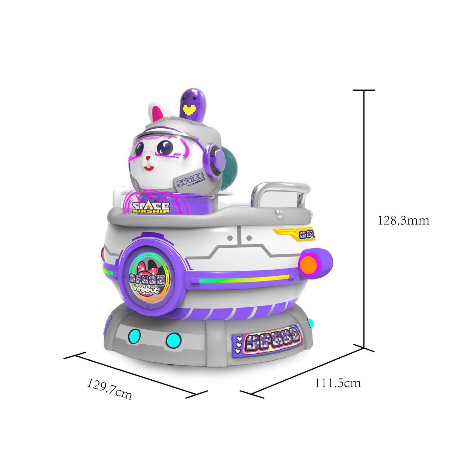 New Model Children's Coin-Operated QR Code Electric Airplane Motorcycle Police Car Rocking Car Commercial Fiberglass Swing Machine Game Machine