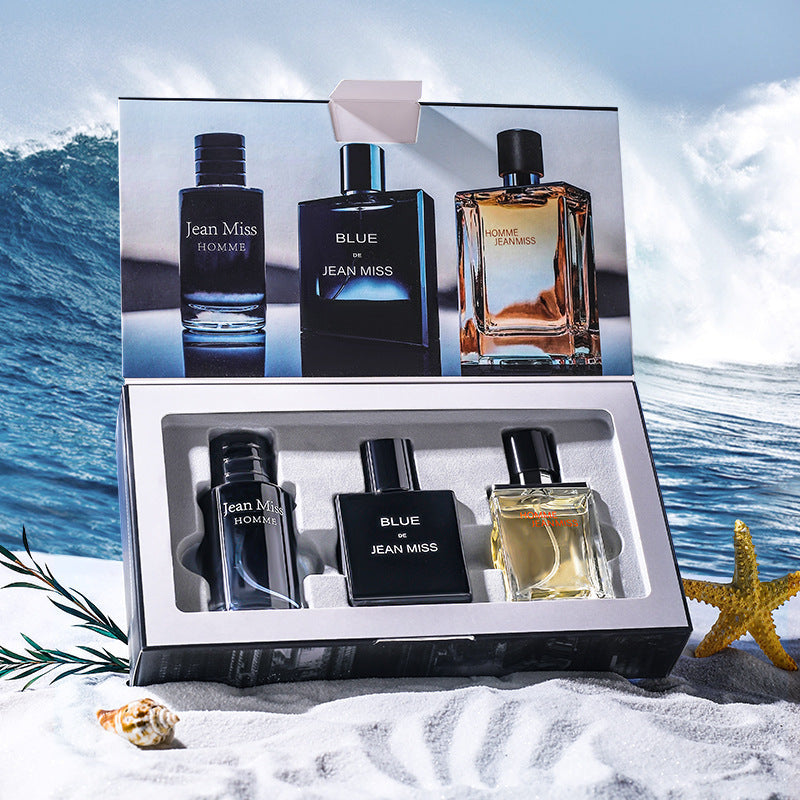 Flower Story Gift Box Women's Perfume Four-piece Set Perfume Wholesale Long-lasting Light Fragrance Recommended Black Coffee Perfume Women