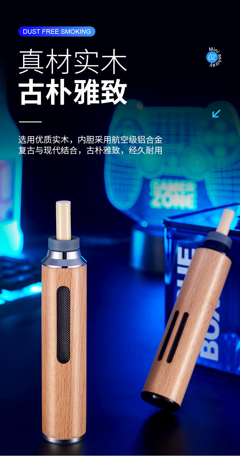 Car Ashtray Anti-ash Artifact Portable Car Ashtray Smoking Artifact Driving Lazy Anti-flying Ash Cigarette Holder