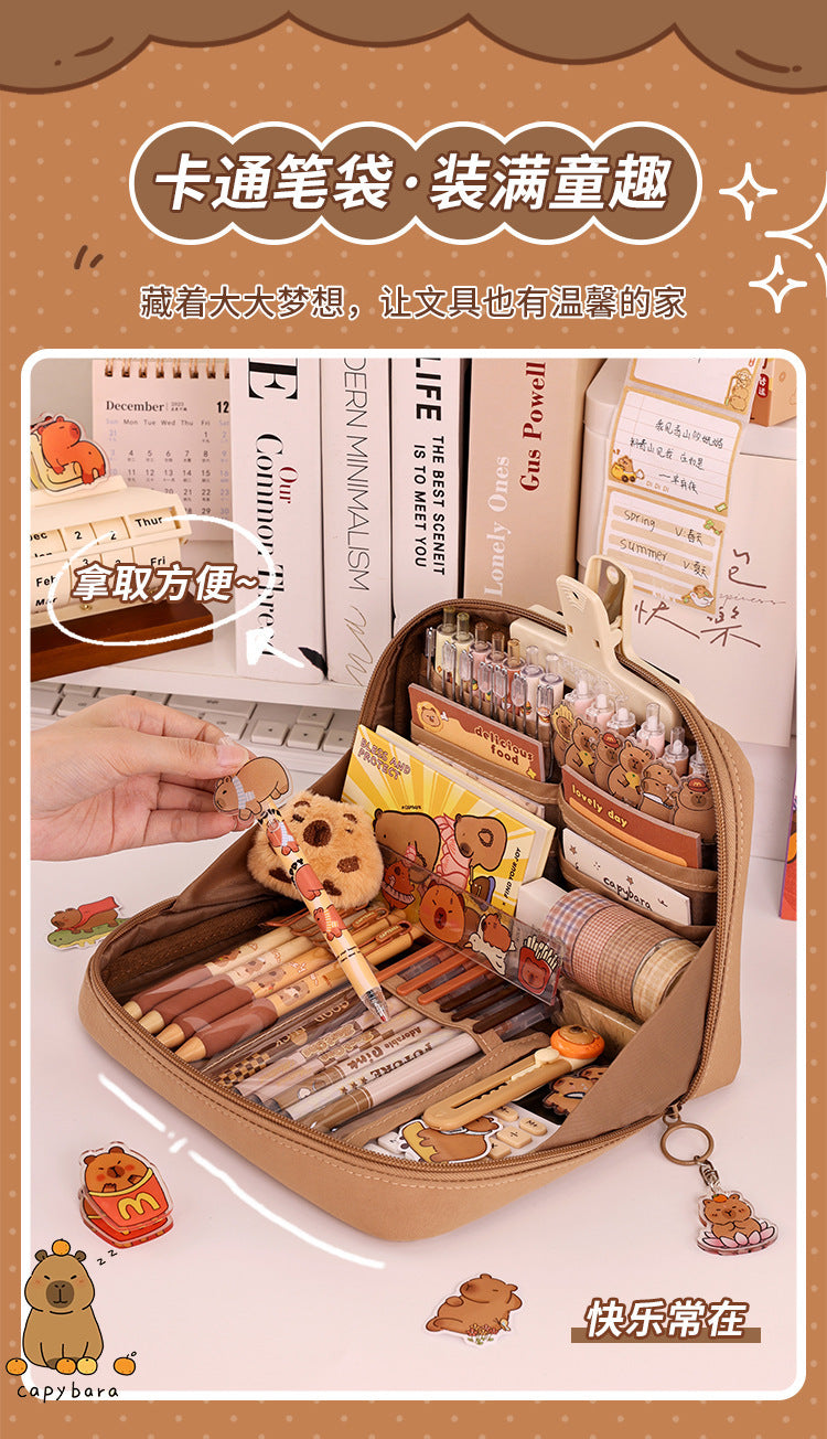 Back-to-School Season Stationery Box for Elementary School Students with a High-End Feel12Layer Pencil Case ins High-Quality Multi-Functional Stationery Bag Pencil Case http://detail.1688.com/offer/965484230964.html