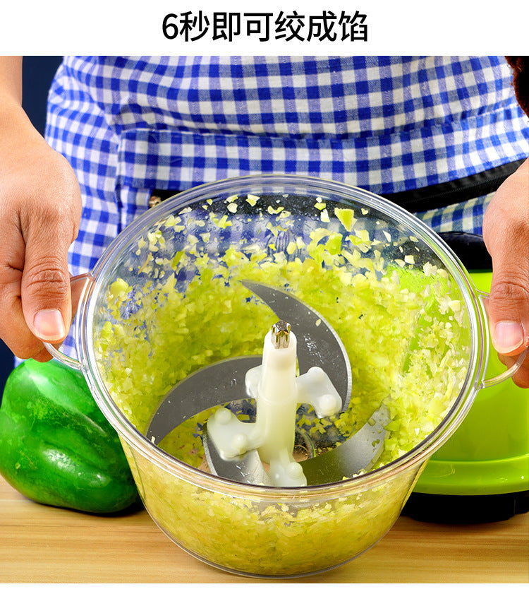 Kitchen Household Electric Meat Grinder Stainless Steel Multifunctional Meat Mincer Mixer Food Processor Small Meat Chopper