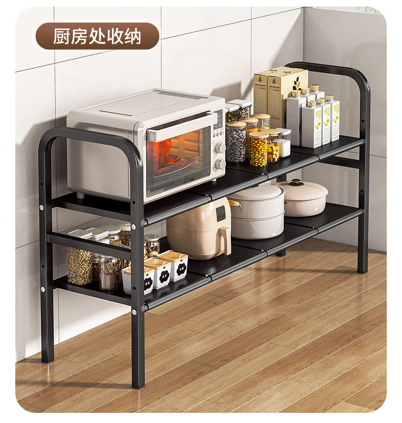Under Sink Storage Rack Organizer Bathroom Cabinet Under Washbasin Kitchen Cabinet Inner Layered Bathroom Organizer Shelf