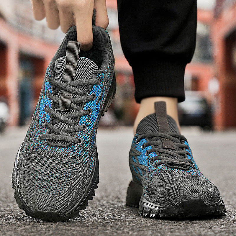 Men's New Low-Top Mesh Shoes Lightweight Comfortable Cushioned Sneakers Outdoor Fashion Versatile Casual Men's Shoes