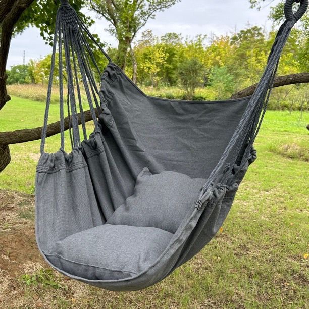 Thickened Hammock Swing Dormitory Hanging Chair Dormitory College Student Extended Seat Indoor Lazy Stool Rocking Chair