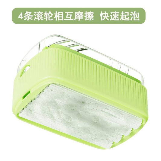 Creative Soap Holder No-Drill Wall-Mounted Bathroom Draining Soap Rack with Lid Non-Water Accumulation Handmade Soap Storage Box