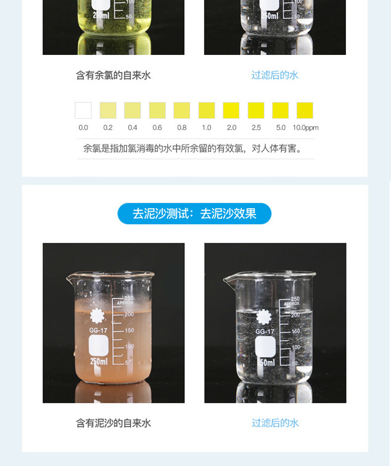 Yikai Steve Household Kitchen Filter Stainless Steel Countertop Direct Drinking Water Purifier Faucet Filter