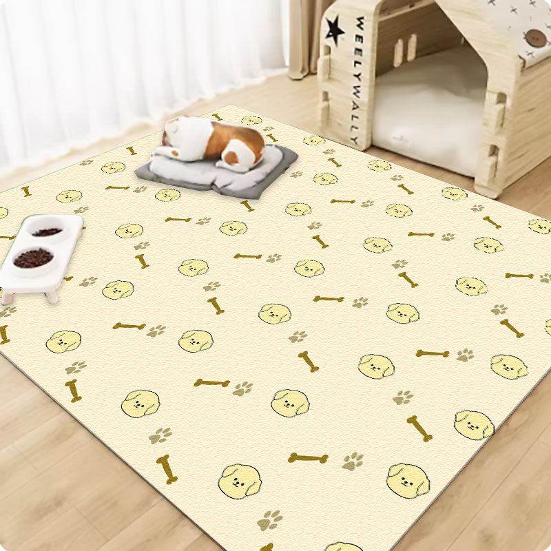Pet wash-free floor mat waterproof and urine-proof pvc Dog Anti-Slip Mat Cooling Dog Fence Dog Cat Leather Floor Mat