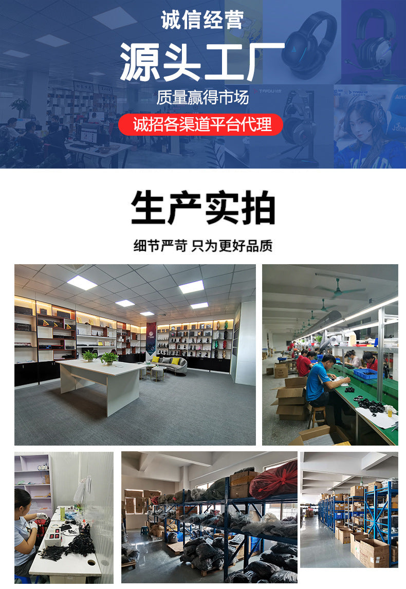 Factory Direct Sale Over-Ear Headphones Wired Sports Music Control with Microphone Universal for Computer and Mobile Phone