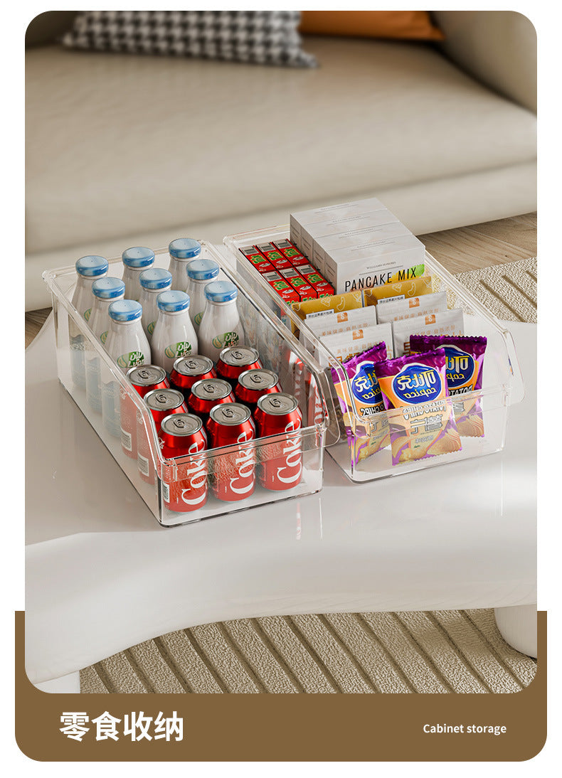 Refrigerator Storage Box Kitchen Plastic Transparent Egg Fruit Vegetable Organizer Drawer Storage Box Storage Box Fresh-keeping Box