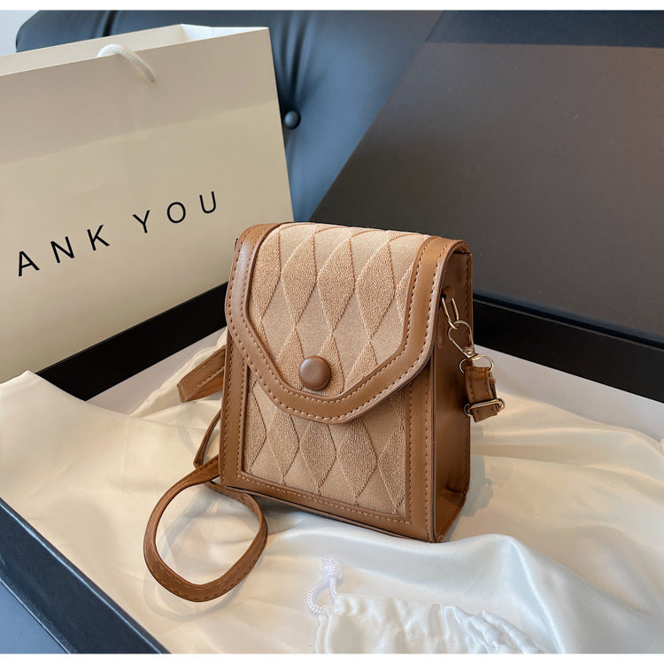Commuting high-quality crossbody bag for women2023New stylish versatile women's shoulder bag ins Fashionable Phone Bag