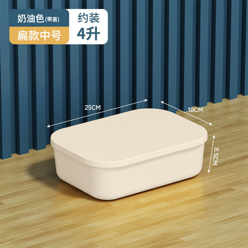 Miscellaneous Storage Box Desktop Cosmetics Retail Toy Organizer Household Plastic Storage Box Kitchen Finishing
