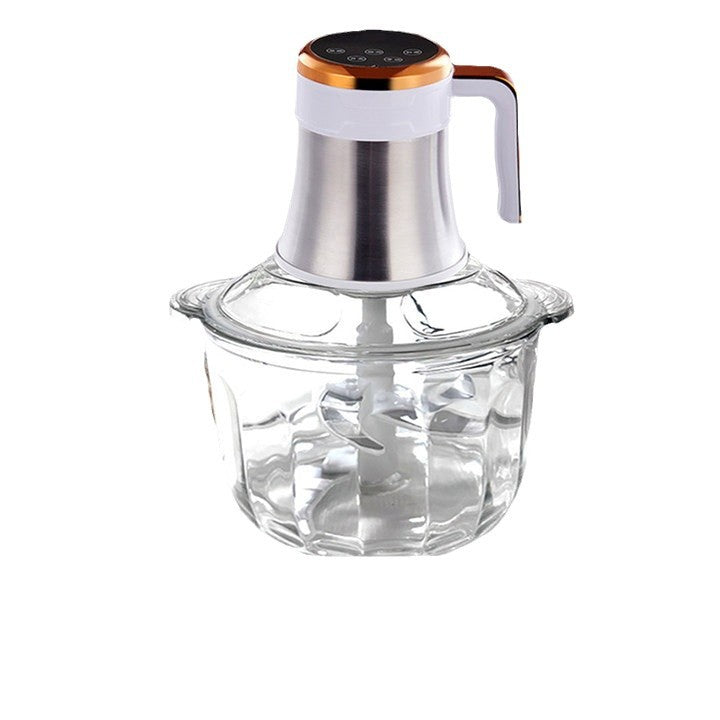Household Electric Meat Grinder Kitchen Convenient Vegetable Chopper Meat Mincer Blender Manufacturer Supply Visual Glass Food Processor