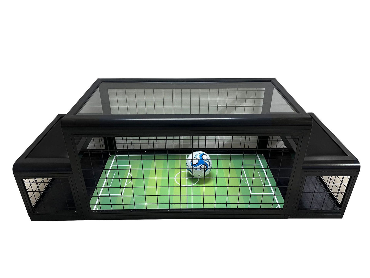 Double Under-Desk Soccer Machine Sports Game Equipment Real-Player Interactive Warm-Up Activity Props Under-Desk Soccer