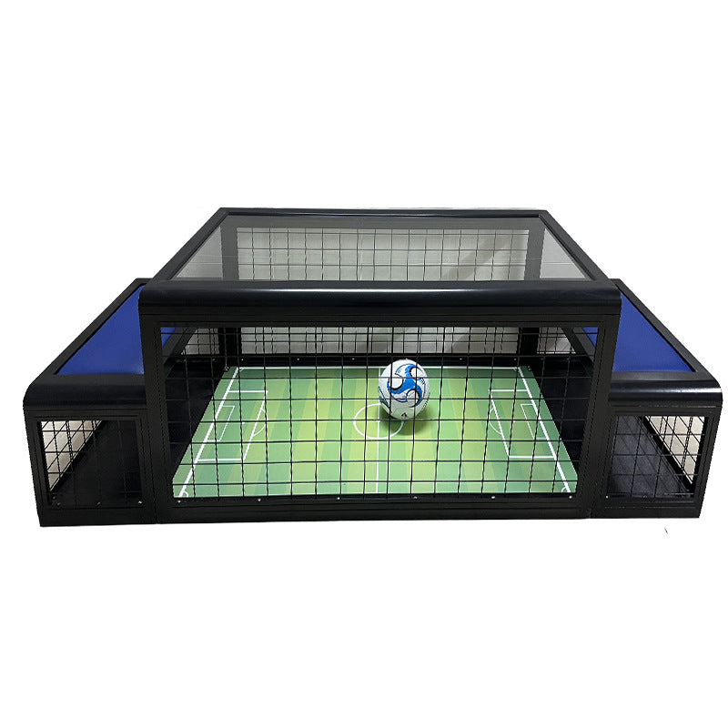Double Under-Desk Soccer Machine Sports Game Equipment Real-Player Interactive Warm-Up Activity Props Under-Desk Soccer