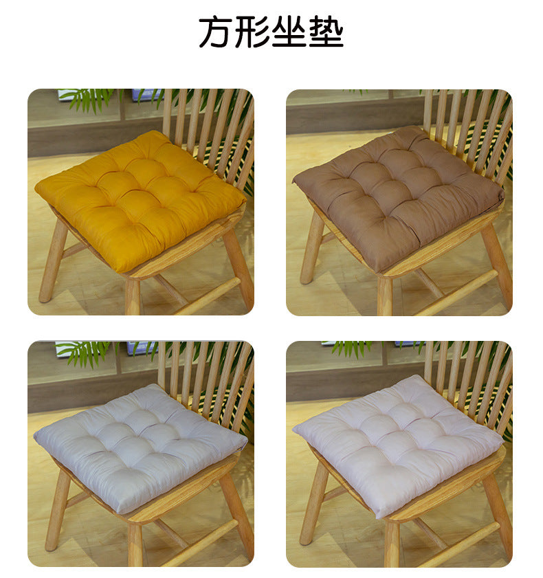 Amazon hot Seat Cushion Chair Pad Round Square Chair Cushion Student Seat Cushion Winter Home Dining Chair Cushion
