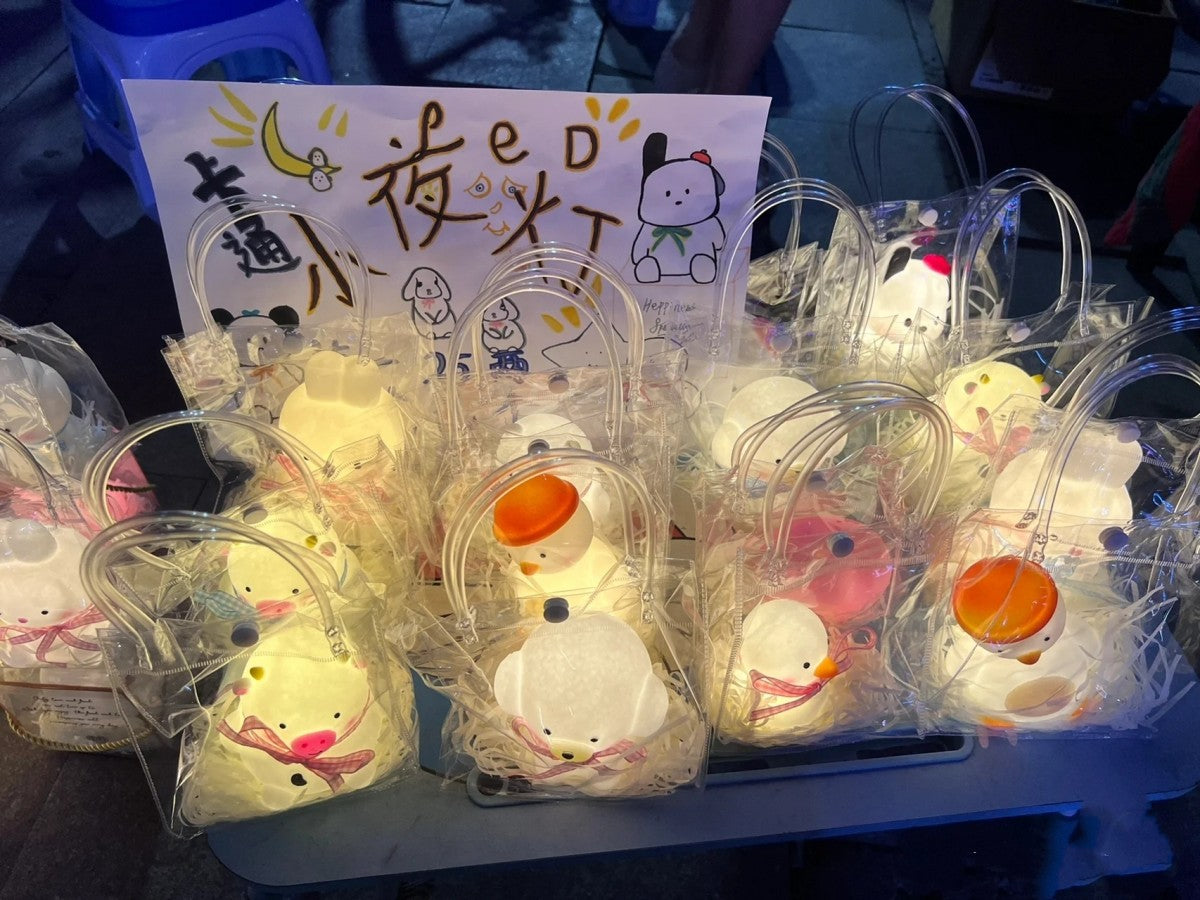 College Student Entrepreneurship Internet Celebrity Night Market Stall Small Goods Park Ring Toss Glowing Toys Street Stall Gifts Hot-Selling Gifts