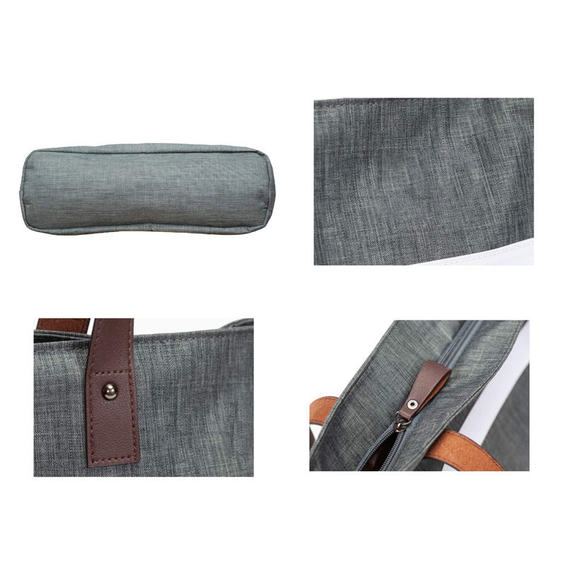 Export Hot-Selling Women's Handbag Large Capacity Multi-Functional Canvas Bag Shopping Bag Storage Bag Travel Bag Tote Bag
