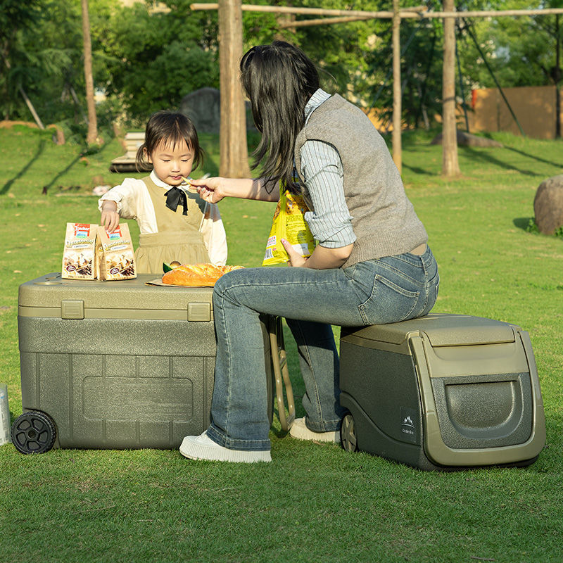 Small Refrigerator Insulated Cooler Commercial Portable Car Outdoor Picnic Food Preservation Handheld Camping Ice Bucket