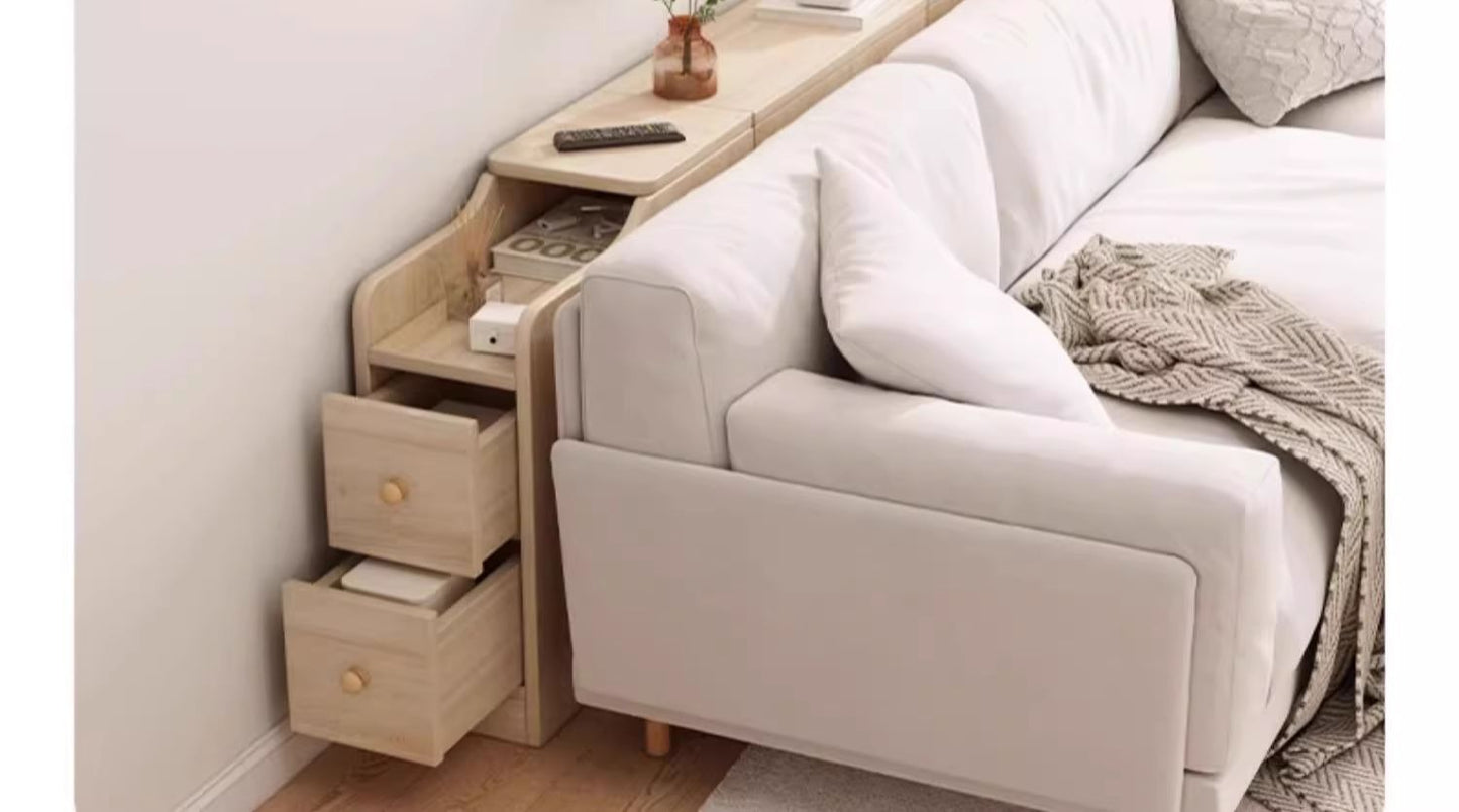 Narrow Bedside Cabinet Bed End Cabinet Wall-Mounted Long Storage Cabinet Shelf Simple Bedroom Gap Bedside Storage Narrow Cabinet