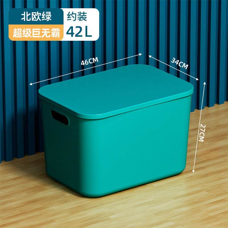 Storage Box Desktop with Lid Plastic Miscellaneous Snacks Cosmetics Box Rectangular Storage Basket Storage Box Organizing Box